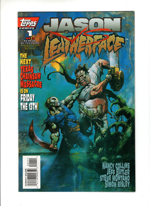 Jason vs. Leatherface #1  Topps Comics 1995