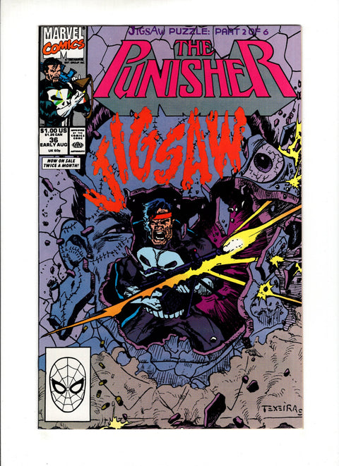 The Punisher, Vol. 2 #36A  Marvel Comics 1990