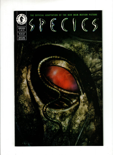 Species #1-4 Complete Series Dark Horse Comics 1995