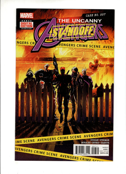 Uncanny Avengers, Vol. 3 #7A  Marvel Comics 2016