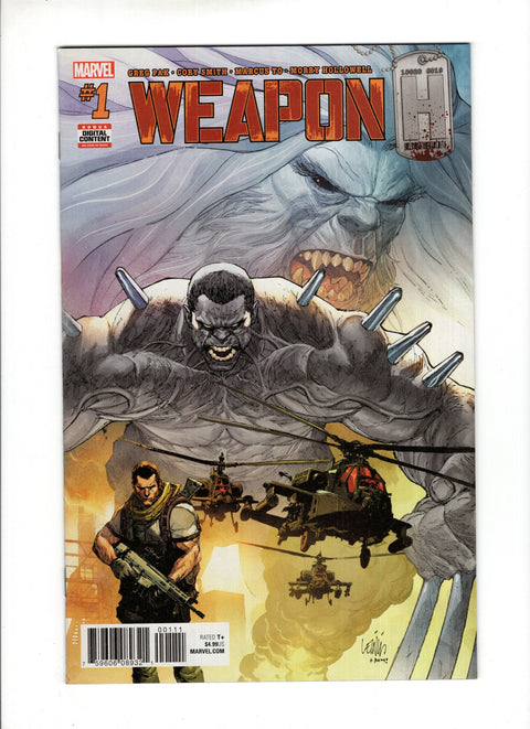 Weapon H #1A  Marvel Comics 2018