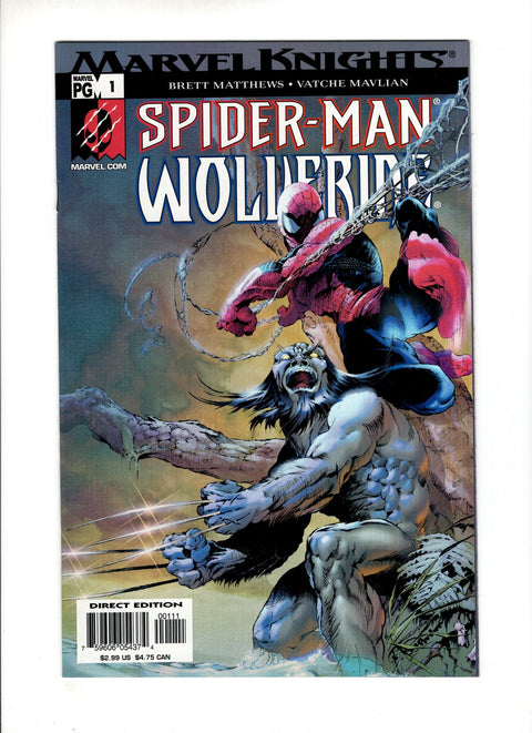 Spider-Man & Wolverine #1  Marvel Comics 2003