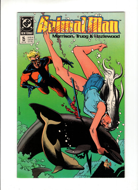 Animal Man, Vol. 1 #15  DC Comics 1989
