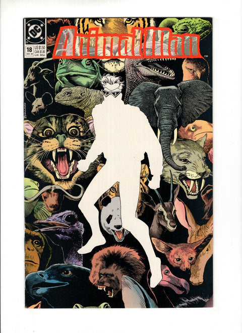 Animal Man, Vol. 1 #18  DC Comics 1989