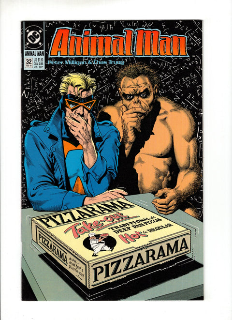 Animal Man, Vol. 1 #32  DC Comics 1990
