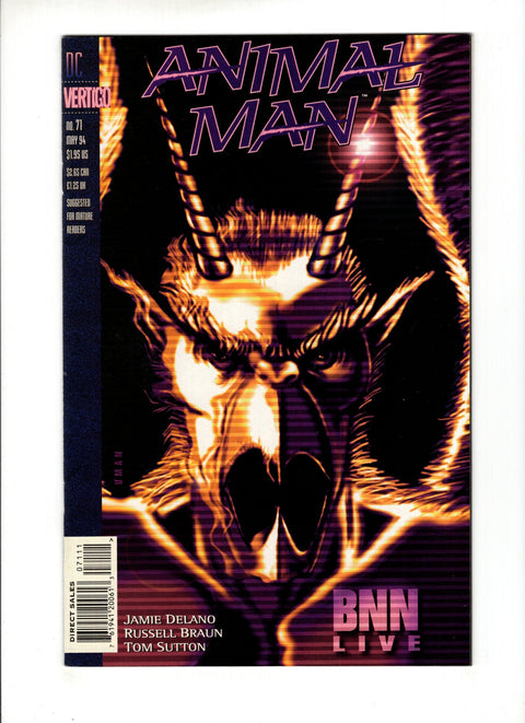 Animal Man, Vol. 1 #71  DC Comics 1994