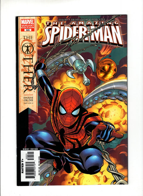 The Amazing Spider-Man, Vol. 2 #525C Mike Wieringo 2nd Printing Variant Cover Marvel Comics 2005