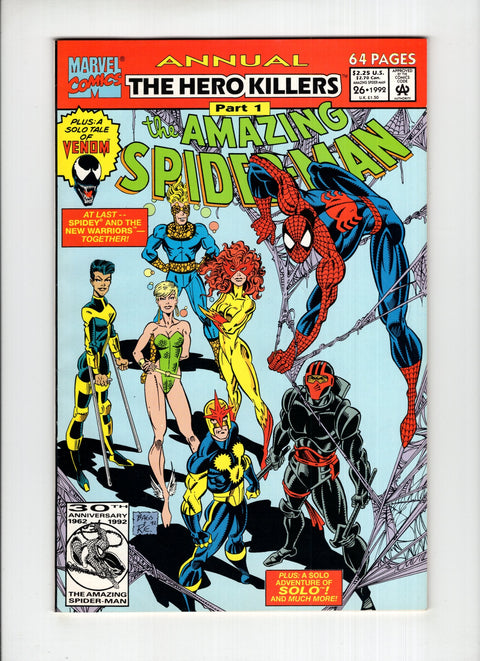 The Amazing Spider-Man, Vol. 1 Annual #26A  Marvel Comics 1992