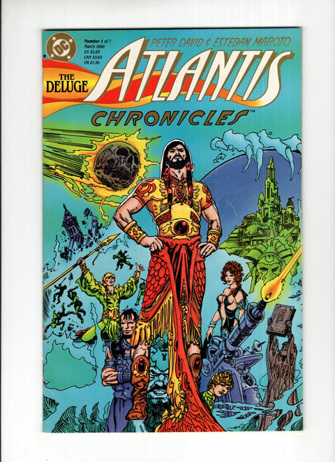 Atlantis Chronicles #1-7 Complete Series DC Comics 1990