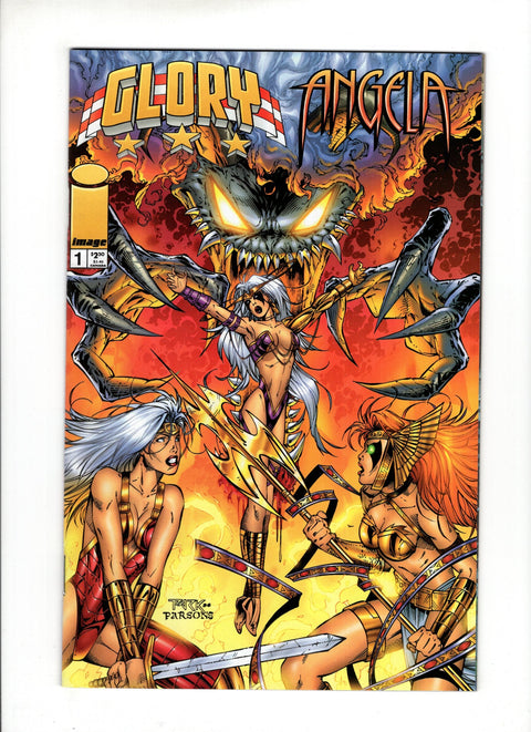 Glory / Angela #1 First appearance of Darkchylde Image Comics 1996