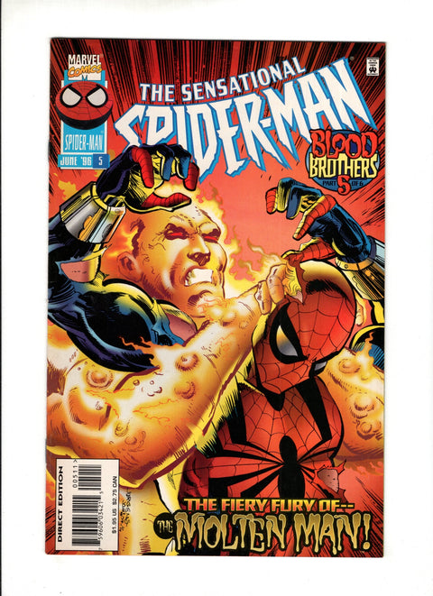 The Sensational Spider-Man, Vol. 1 #5A  Marvel Comics 1996