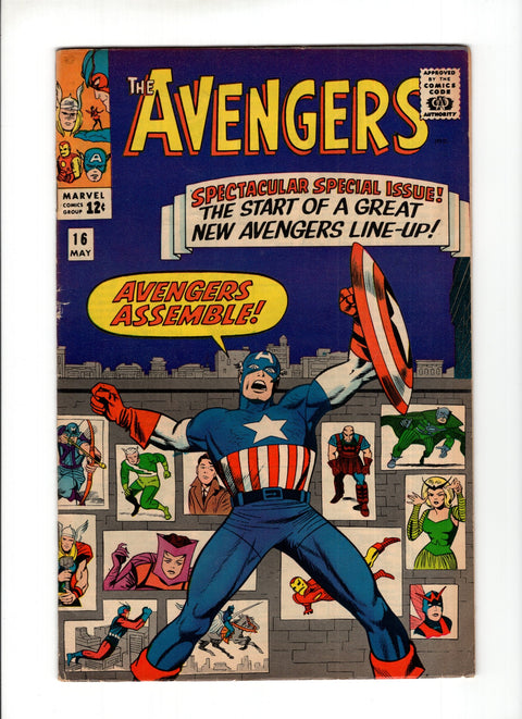 The Avengers, Vol. 1 #16  Marvel Comics 1965