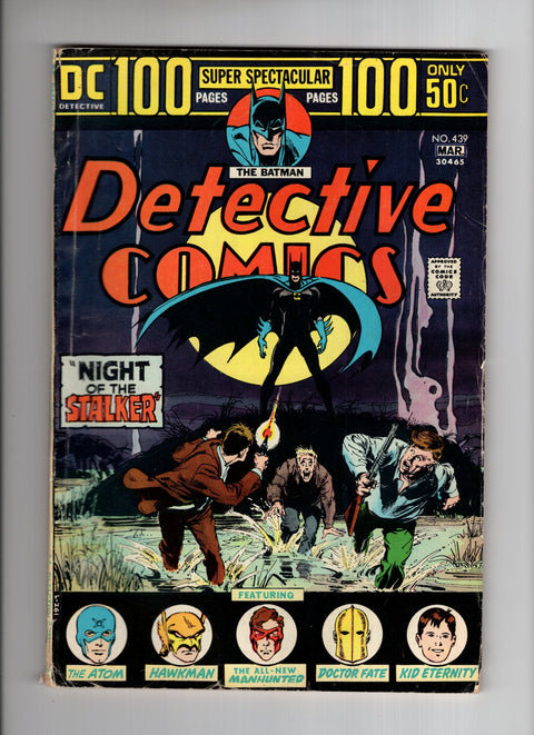 Detective Comics, Vol. 1 #439 Neal Adams and Dick Giordano cover art DC Comics 1974
