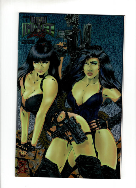 Double Impact, Vol. 1 #1A Chromium Cover High Impact 1995