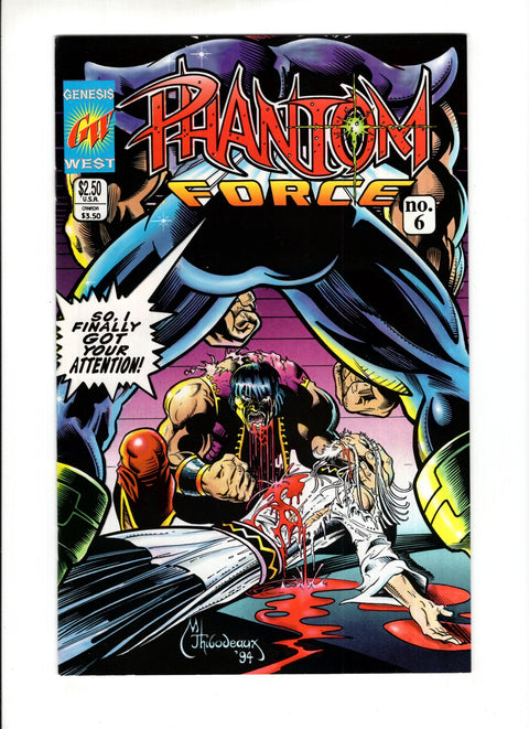 Phantom Force #6  Genesis West Comics 1994