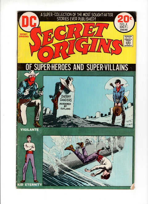 Secret Origins, Vol. 2 #4  DC Comics 1973