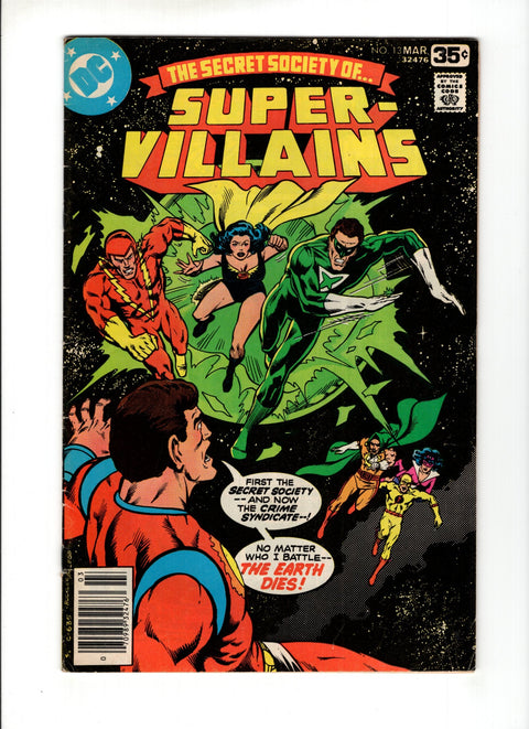 The Secret Society of Super Villains #13A  DC Comics 1978