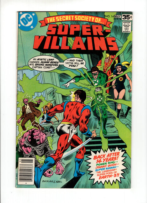 The Secret Society of Super Villains #14A  DC Comics 1978