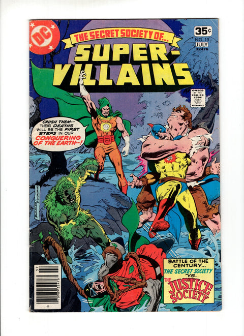 The Secret Society of Super Villains #15A  DC Comics 1978