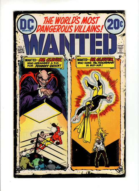 Wanted, The World's Most Dangerous Villains #7  DC Comics 1973