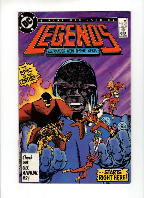 Legends #1A  DC Comics 1986