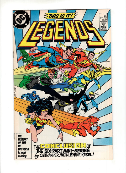 Legends #6A  DC Comics 1987