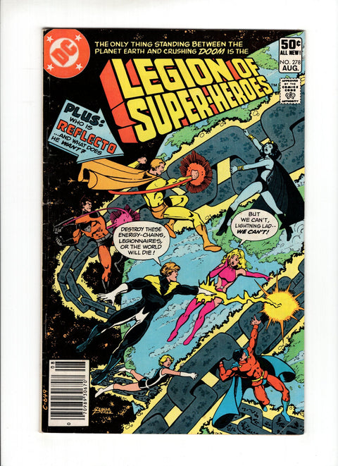 Legion of Super-Heroes, Vol. 2 #278A  DC Comics 1981
