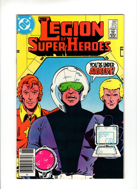 Legion of Super-Heroes, Vol. 2 #312A  DC Comics 1984