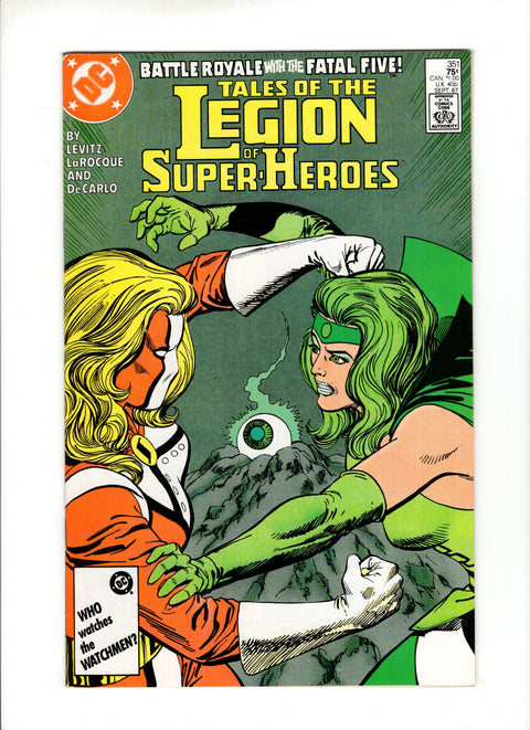 Tales of the Legion of Super-Heroes #351A  DC Comics 1987