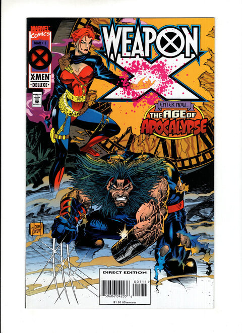 Weapon X, Vol. 1 #1A  Marvel Comics 1995