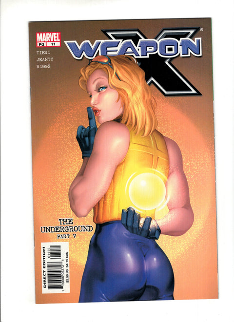 Weapon X, Vol. 2 #11A  Marvel Comics 2003