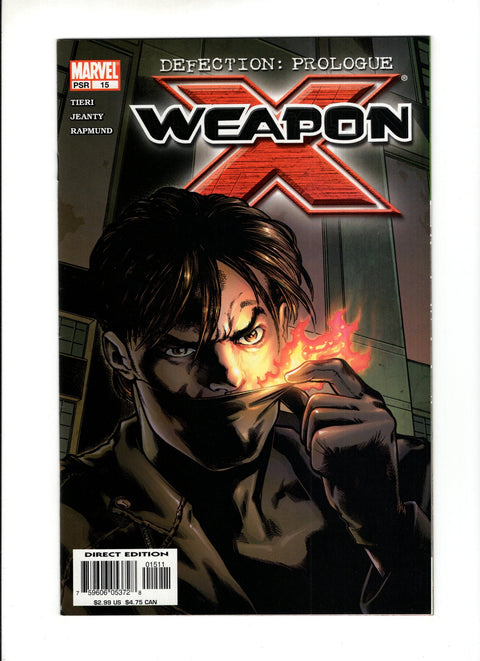 Weapon X, Vol. 2 #15A  Marvel Comics 2003