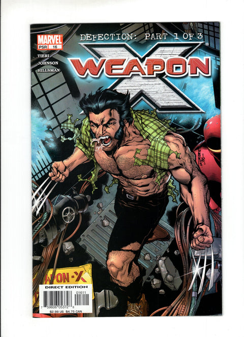 Weapon X, Vol. 2 #16A  Marvel Comics 2004