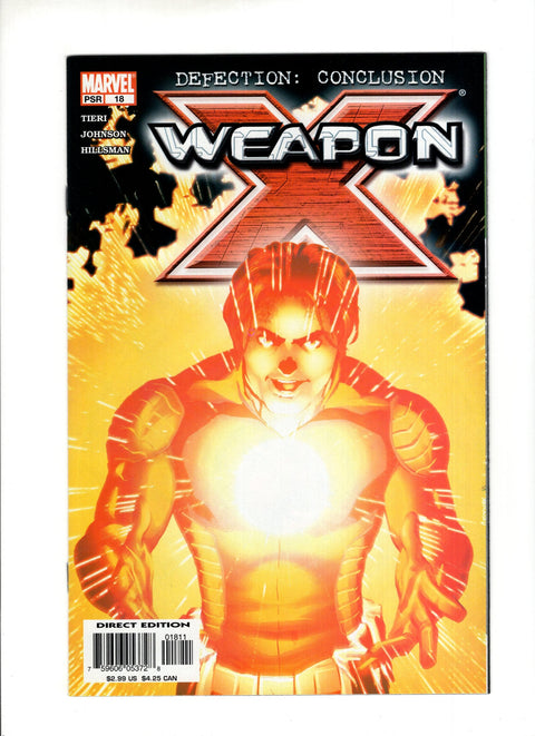 Weapon X, Vol. 2 #18A  Marvel Comics 2004