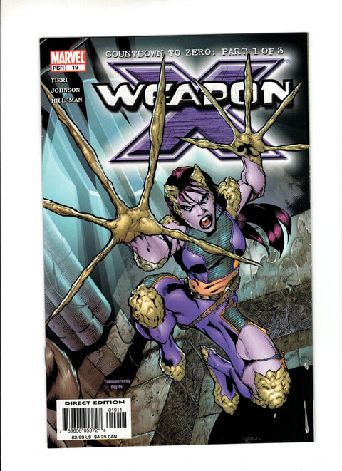 Weapon X, Vol. 2 #19A  Marvel Comics 2004
