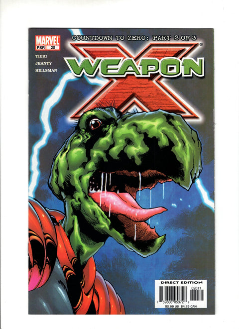 Weapon X, Vol. 2 #20A  Marvel Comics 2004