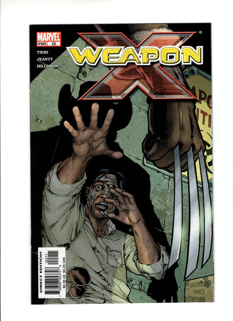 Weapon X, Vol. 2 #22A  Marvel Comics 2004