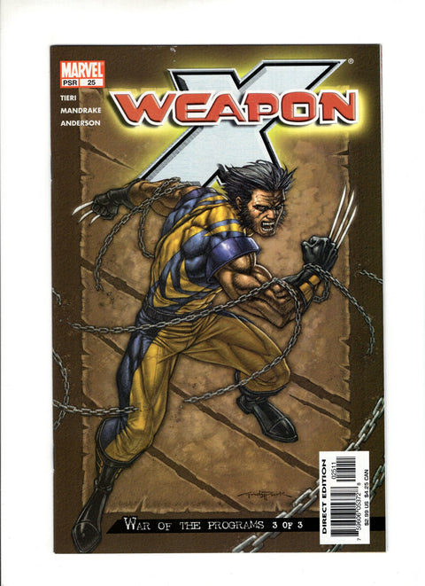Weapon X, Vol. 2 #25A  Marvel Comics 2004