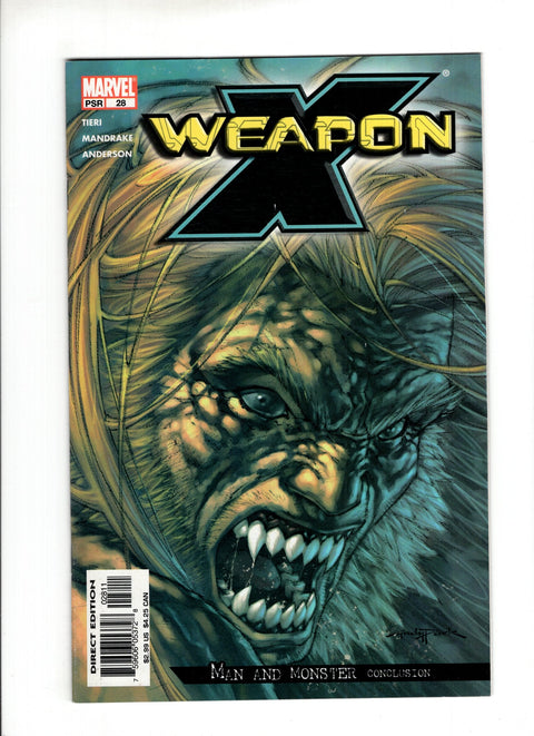 Weapon X, Vol. 2 #28A  Marvel Comics 2004