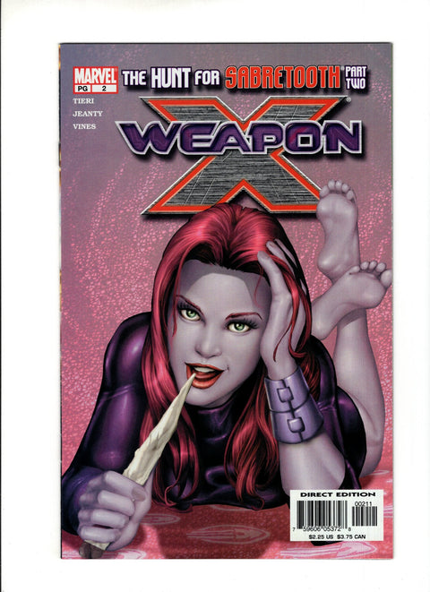 Weapon X, Vol. 2 #2A  Marvel Comics 2002