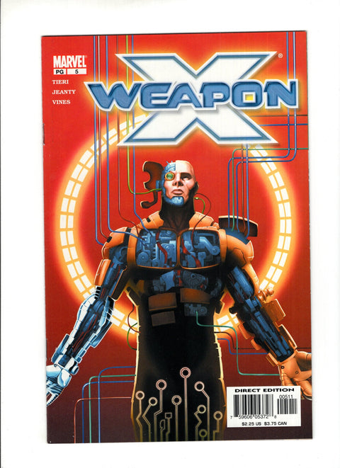 Weapon X, Vol. 2 #5A  Marvel Comics 2003
