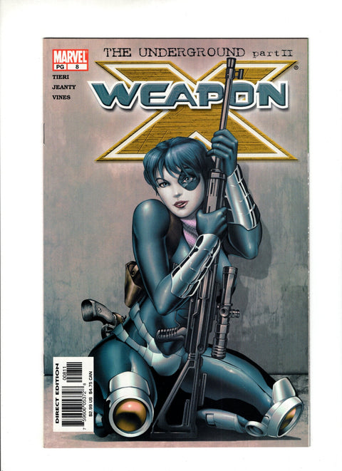 Weapon X, Vol. 2 #8A  Marvel Comics 2003