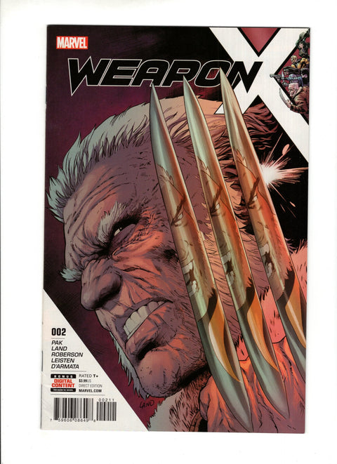 Weapon X, Vol. 3 #2A  Marvel Comics 2017