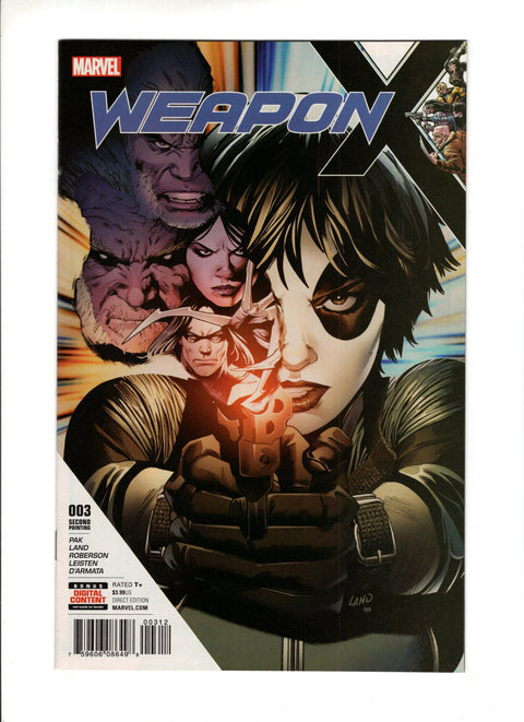 Weapon X, Vol. 3 #3C Second Priniting Marvel Comics 2017