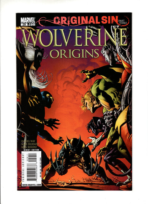 Wolverine: Origins #29A  Marvel Comics 2008
