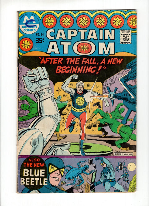 Captain Atom, Vol. 2 #84  Charlton Comics 1967