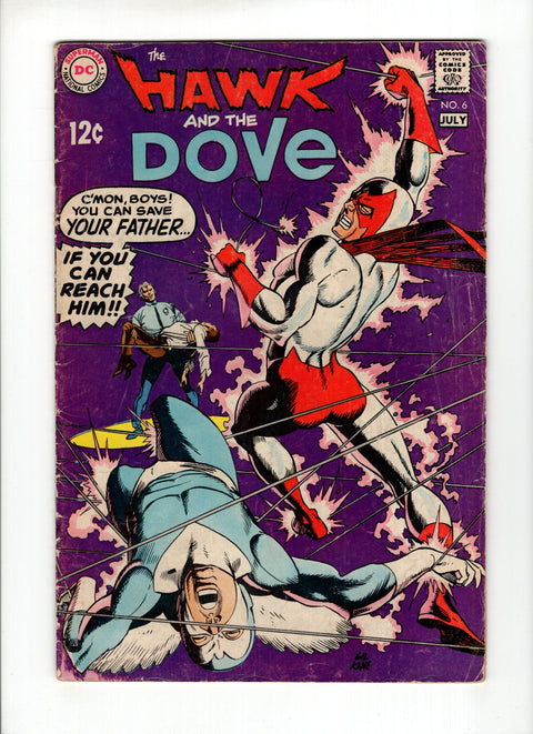Hawk & Dove, Vol. 1 #6  DC Comics 1969