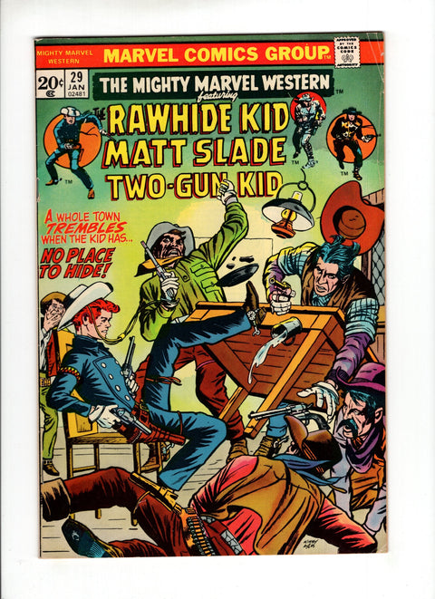 Mighty Marvel Western #29  Marvel Comics 1974