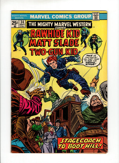 Mighty Marvel Western #34  Marvel Comics 1974