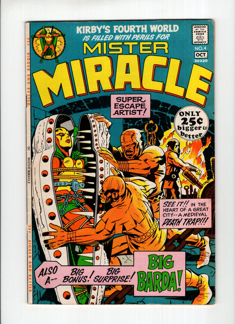 Mister Miracle, Vol. 1 #4 First appearance of Bid Barda DC Comics 1971